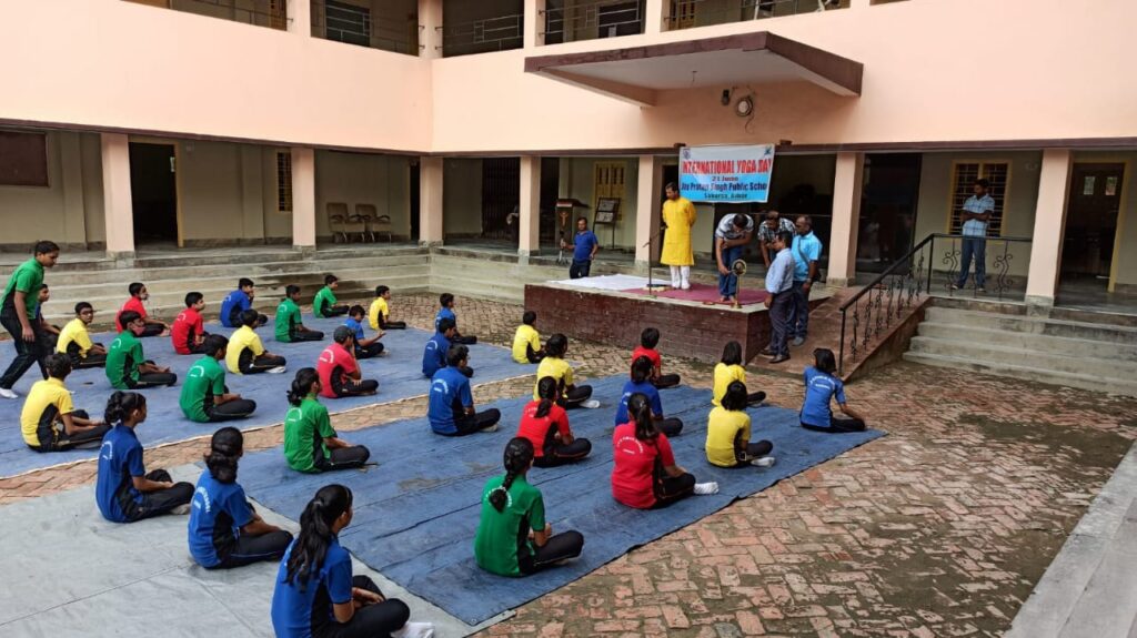 International Yoga Day – JAY PRATAP SINGH PUBLIC SCHOOL Saharsa, JPSP